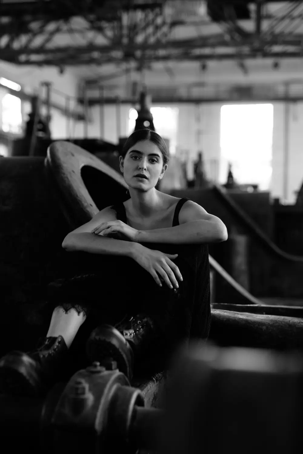 Porträt Schwarz Weiß Fotografie von Izabela Clausen FOTO