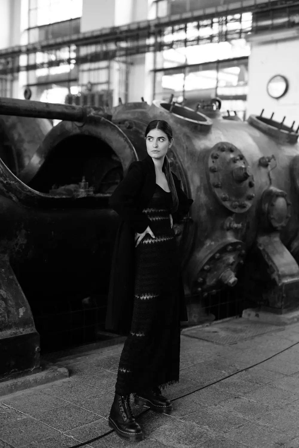 Porträt Schwarz Weiß Fotografie von Izabela Clausen FOTO