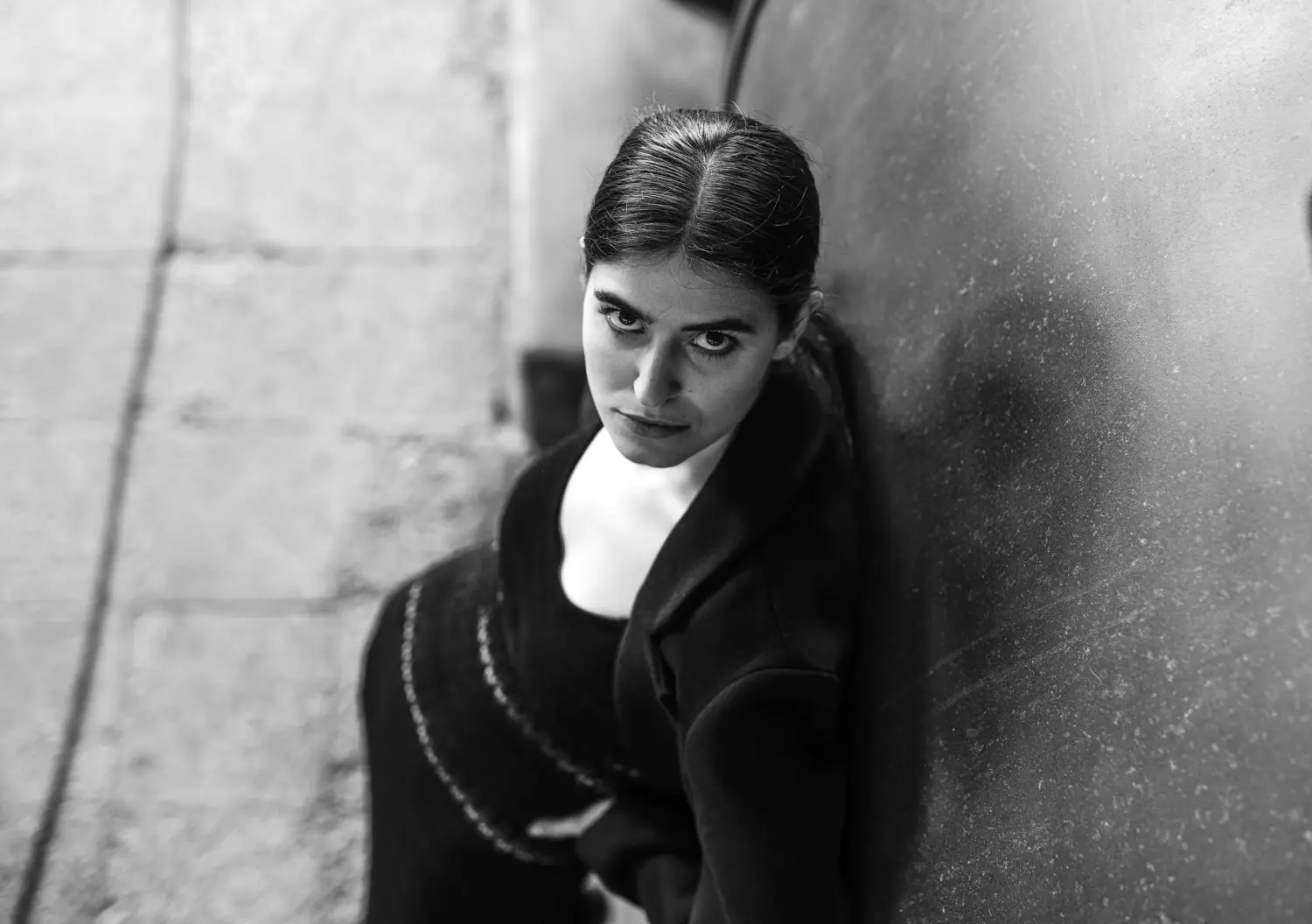 Porträt Schwarz Weiß Fotografie von Izabela Clausen FOTO
