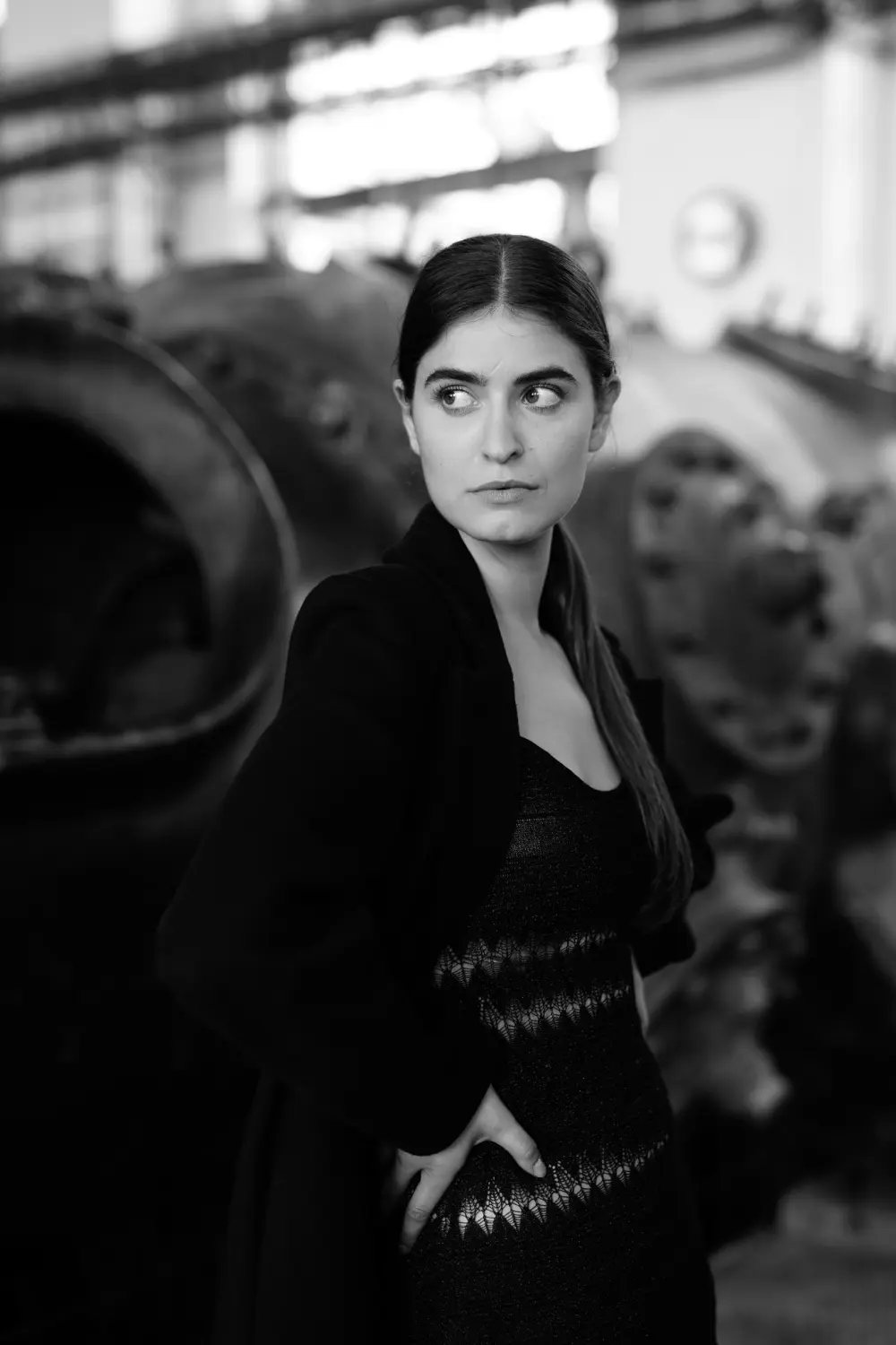Porträt Schwarz Weiß Fotografie von Izabela Clausen FOTO
