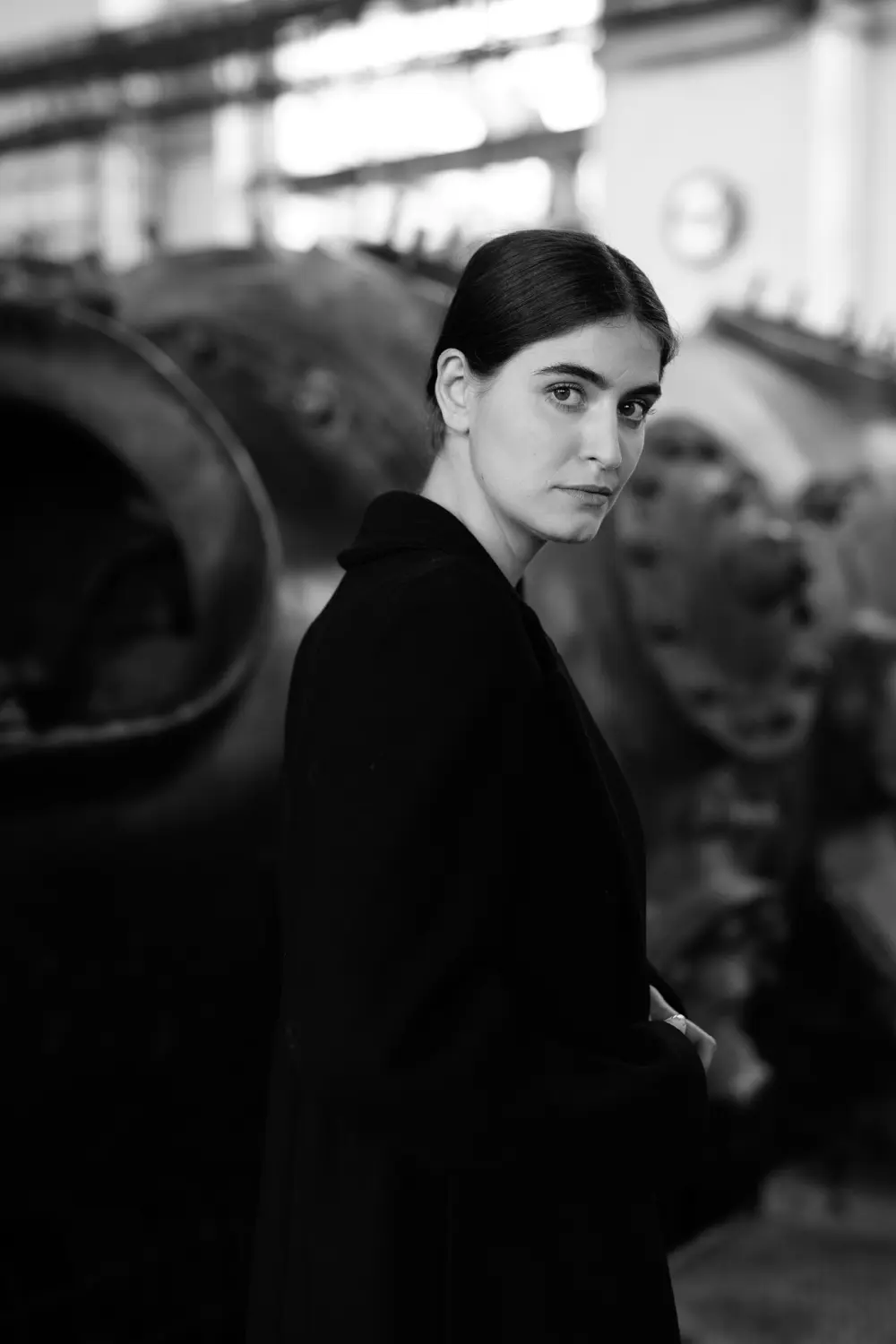Porträt Schwarz Weiß Fotografie von Izabela Clausen FOTO