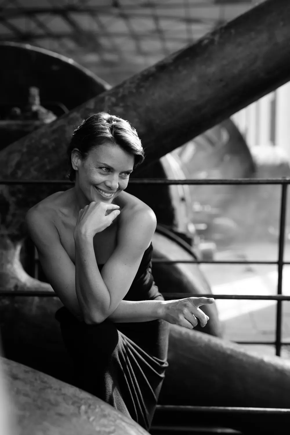 Porträt Schwarz Weiß Fotografie von Izabela Clausen FOTO