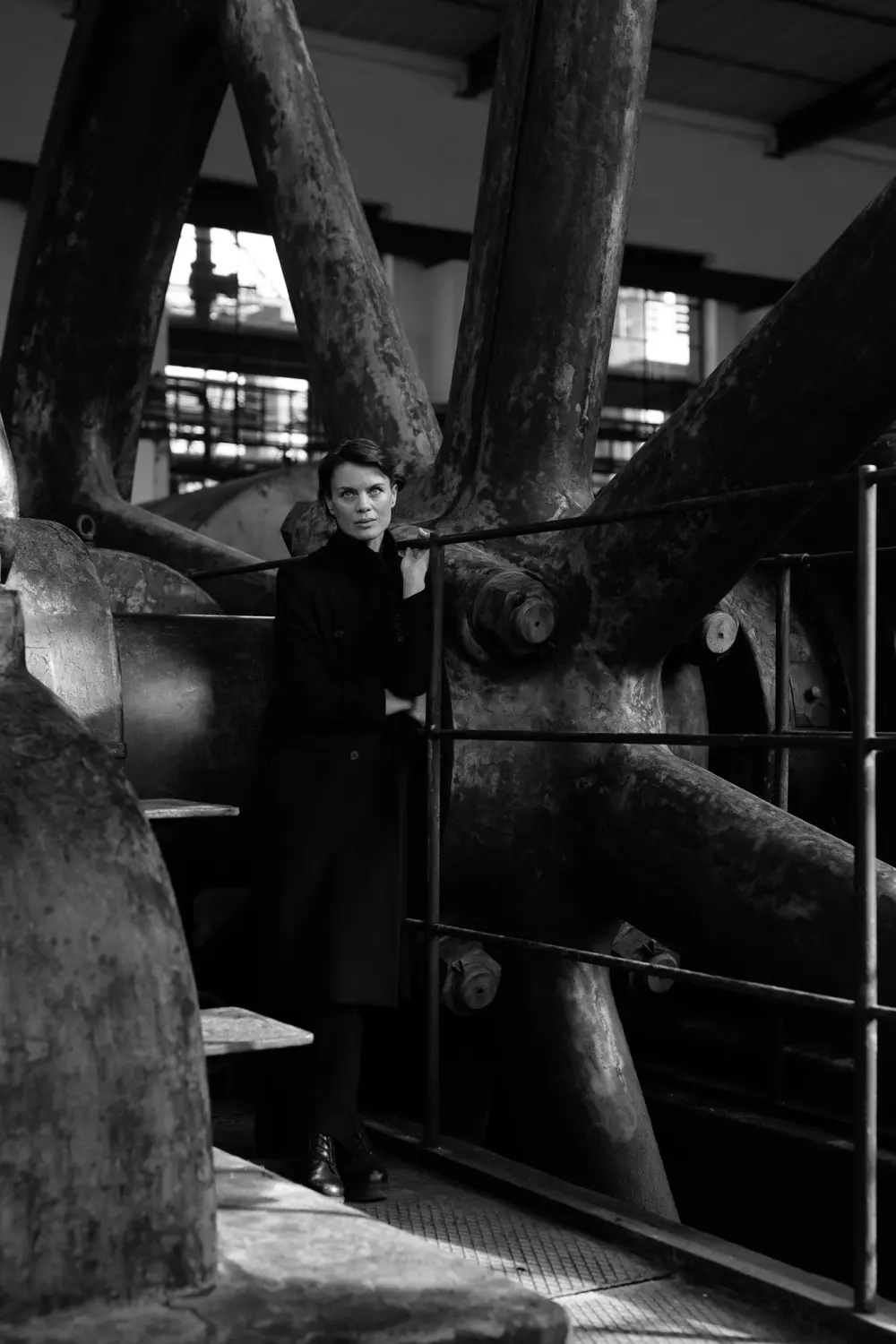 Porträt Schwarz Weiß Fotografie von Izabela Clausen FOTO