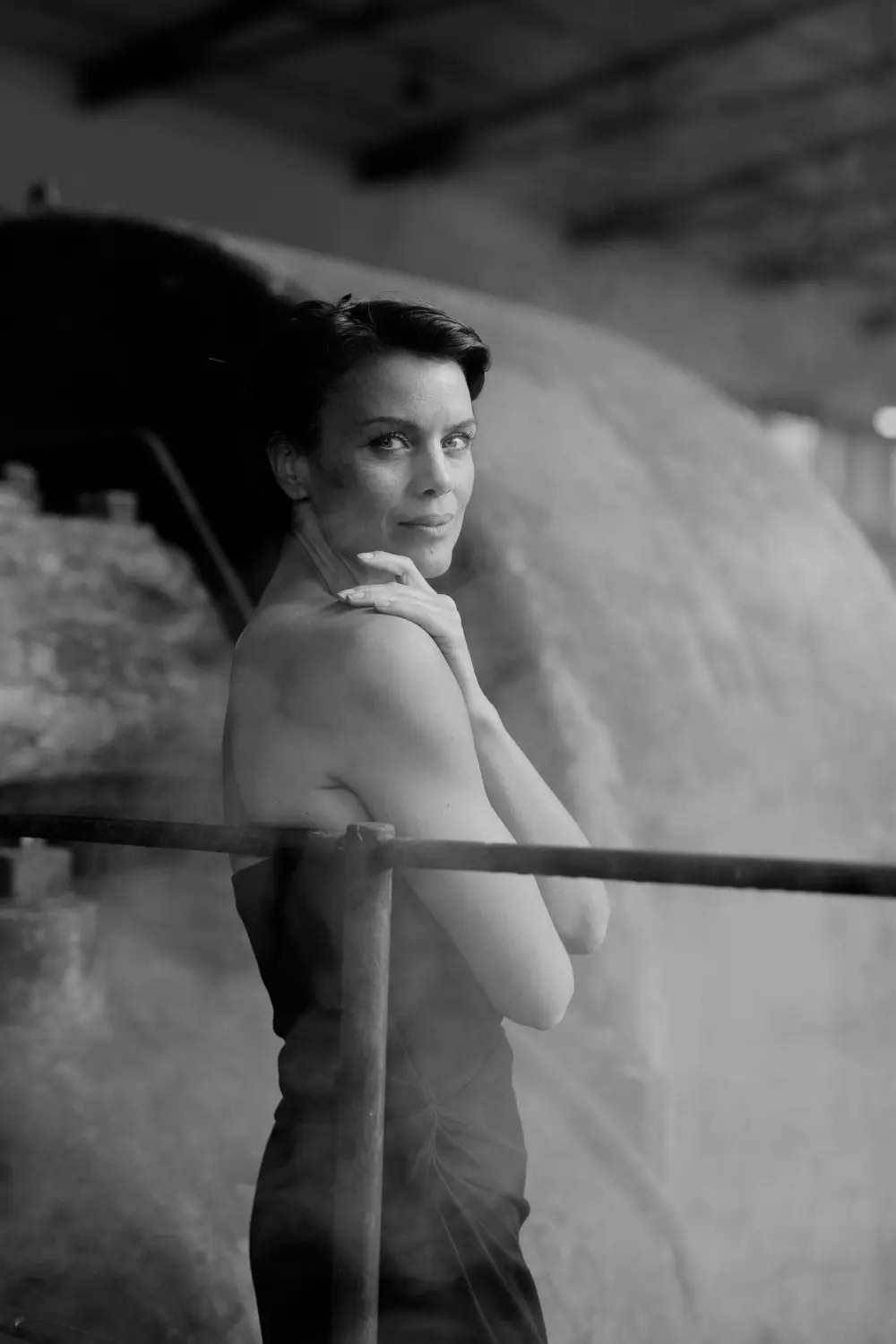 Porträt Schwarz Weiß Fotografie von Izabela Clausen FOTO