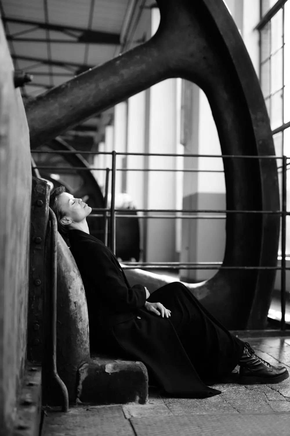 Porträt Schwarz Weiß Fotografie von Izabela Clausen FOTO