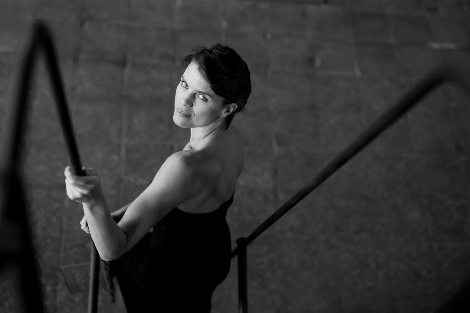 Porträt Schwarz Weiß Fotografie von Izabela Clausen FOTO
