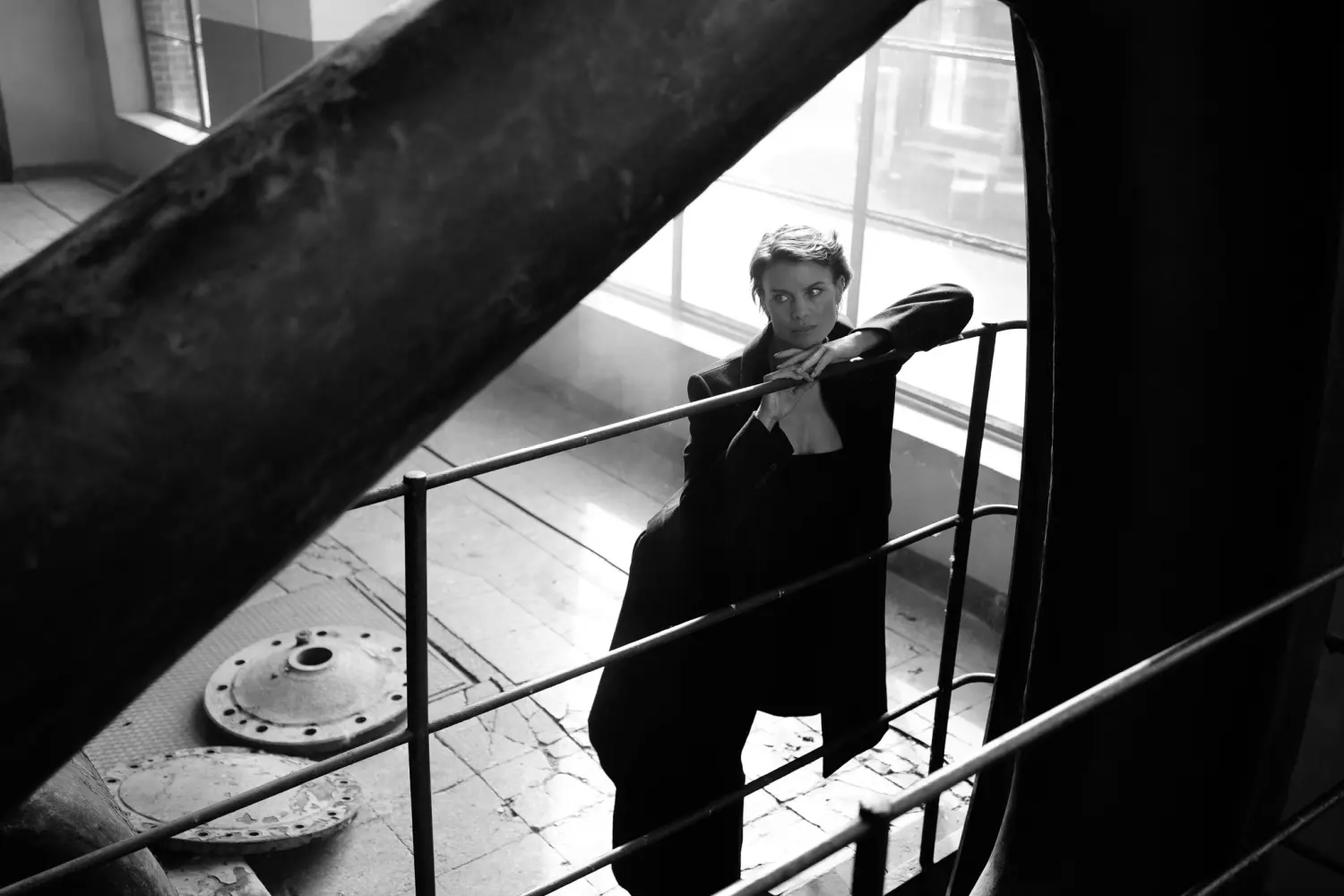 Porträt Schwarz Weiß Fotografie von Izabela Clausen FOTO