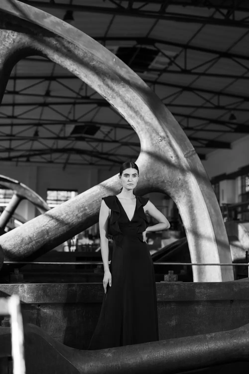 Porträt Schwarz Weiß Fotografie von Izabela Clausen FOTO