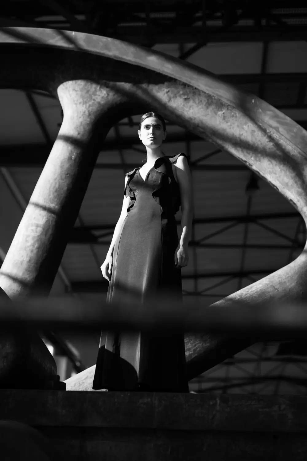 Porträt Schwarz Weiß Fotografie von Izabela Clausen FOTO