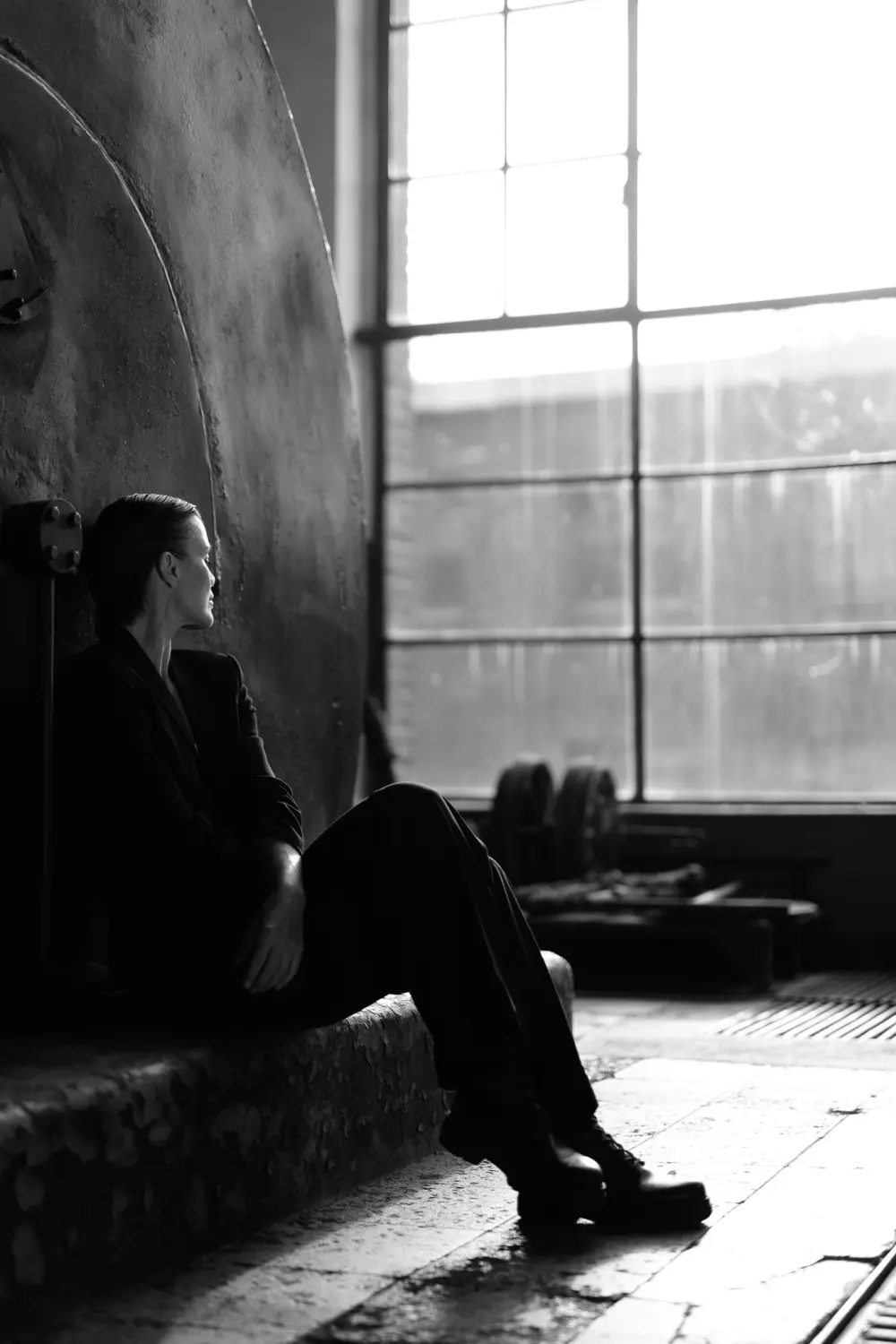 Porträt Schwarz Weiß Fotografie von Izabela Clausen FOTO