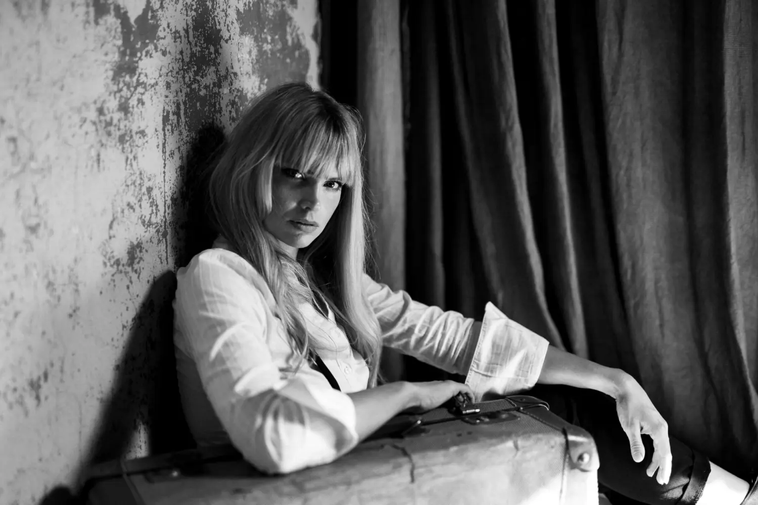Porträt Schwarz Weiß Fotografie von Izabela Clausen FOTO